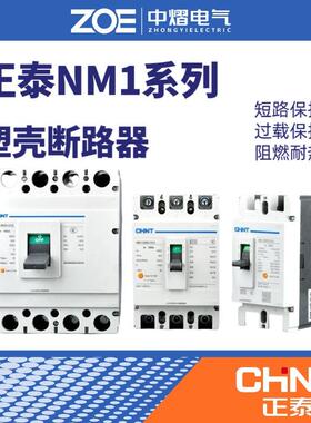 NM1-250S/3300塑壳断路器/63A100A250A400A630A空气开关