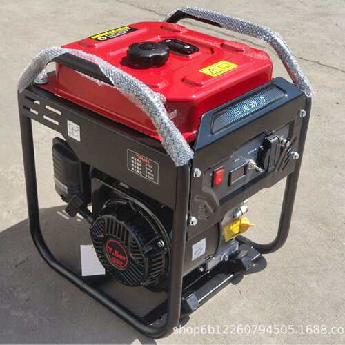 外贸154汽油发电机1.2kw220/110V工程农田园林灌溉静音设计