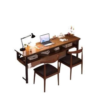 长方形桌子工作台窄长条桌简易出租屋书桌学生学习家用椅子电 新品