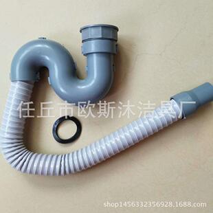 厨房双槽不锈钢下水器洗菜盆下水管水槽下水防臭防虫过滤防堵漏网