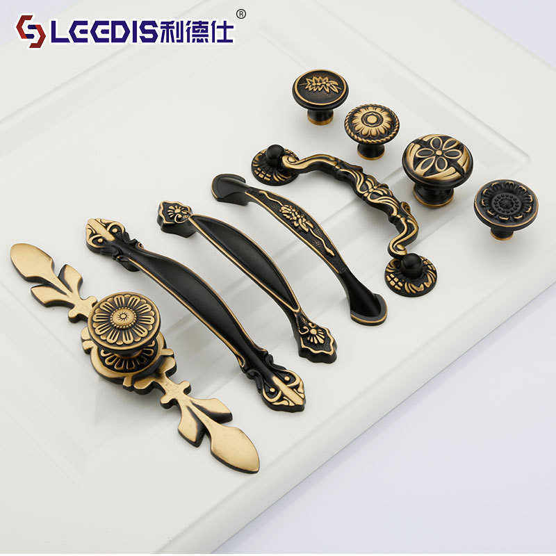 利德仕 古典中式鞋柜橱柜拉手 实心加厚衣柜黄铜把手家具五金配件,住宅家具,拉手,淘宝优惠券,粉丝福利购,淘宝优惠卷