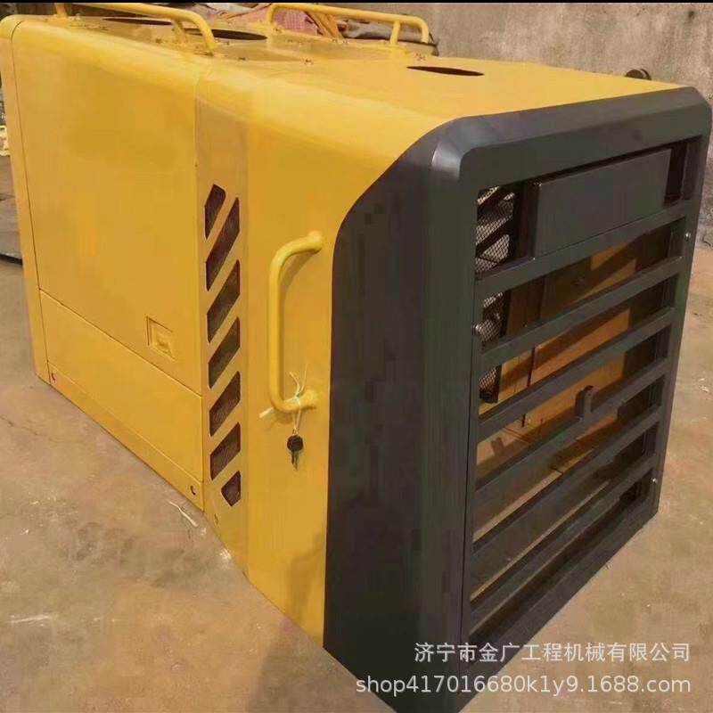 后机罩 水箱后机盖 CG970装载机铲车发动机罩盖板 边门配件