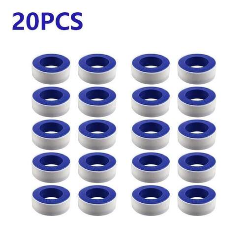 20PCS PTFE Thread Sealing Pipe Tape Gas Water Tape 10 Meters