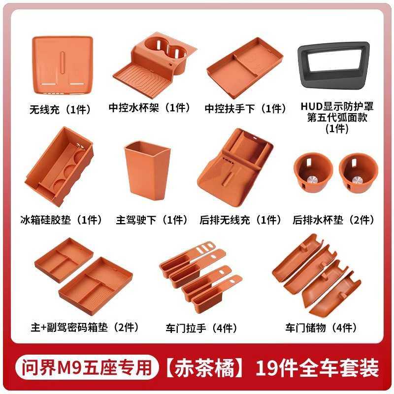 适用问界M9/M7抬头显示保护罩HUD仪表台防尘罩M5改装饰配件专用品