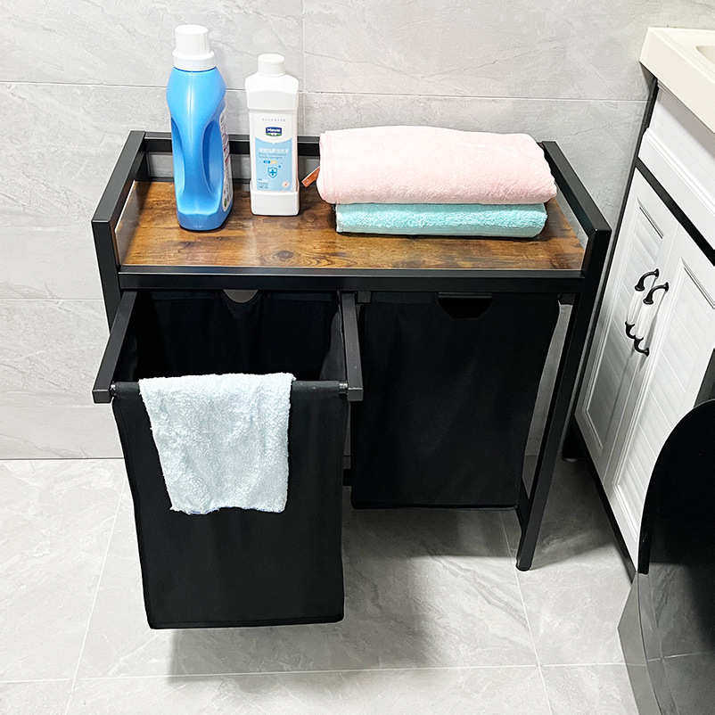 脏衣篓家用铁管脏衣篮洗衣房置物架大号收纳衣服筐浴室洗衣收纳篮,收纳整理,脏衣篮,淘宝优惠券,粉丝福利购,淘宝优惠卷