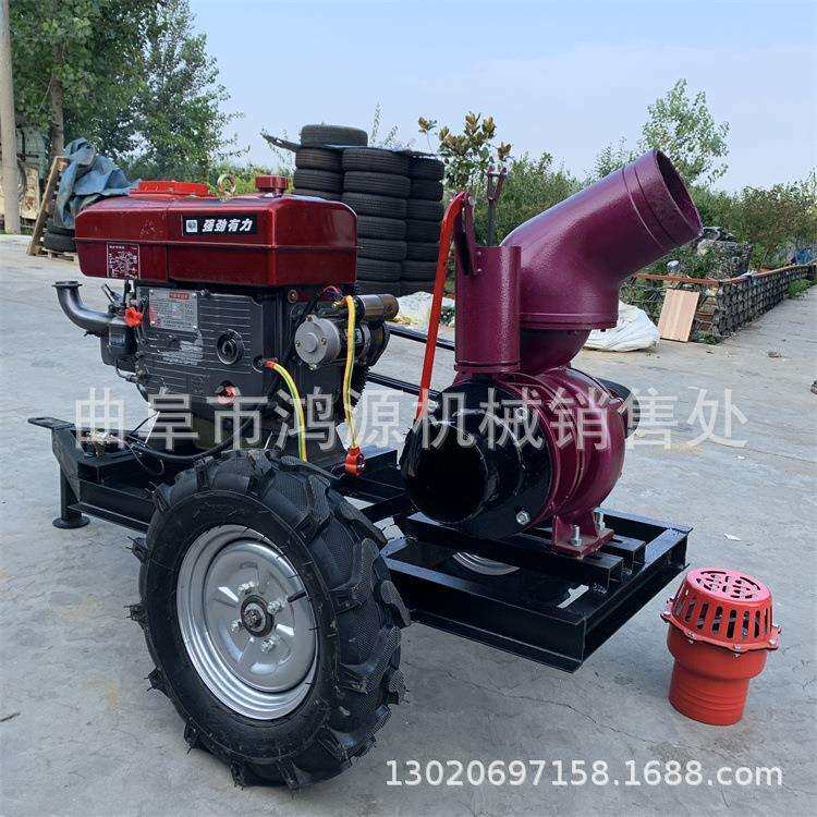 柴油机6寸抽水泵380立方 防汛排涝大面积抽水泵图片