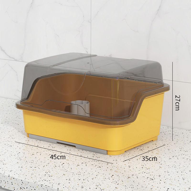 碗筷餐具收纳防尘碗碟沥水碗架