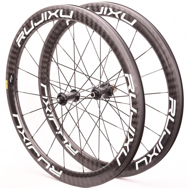 厂家直销700C碳纤维轮组陶瓷轴承公路自行车轮组38mm50mm