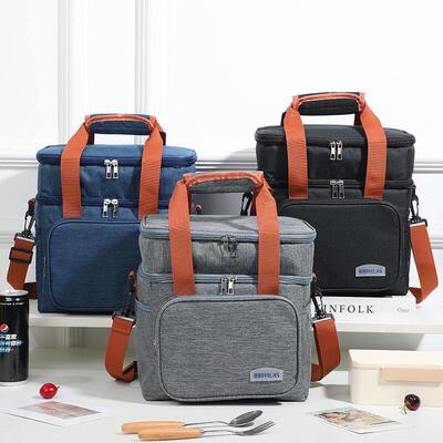 Portable Thermal Lunch Bag Picnic Food Cooler Bags Insulated