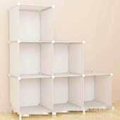 魔童 拆装 组合片儿收纳简易diy收纳衣柜衣柜成人组装 储物柜折叠