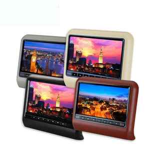 9寸外挂DVD显示器车载外挂式 DVD头枕屏通用9寸外挂DVD车载显示器