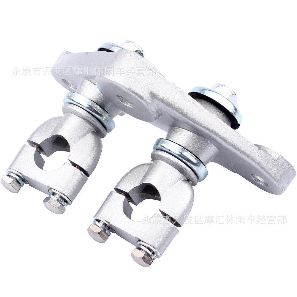 越野摩托配件适用Honda XR/CRF50-110CC前减震上器方向器车把压块