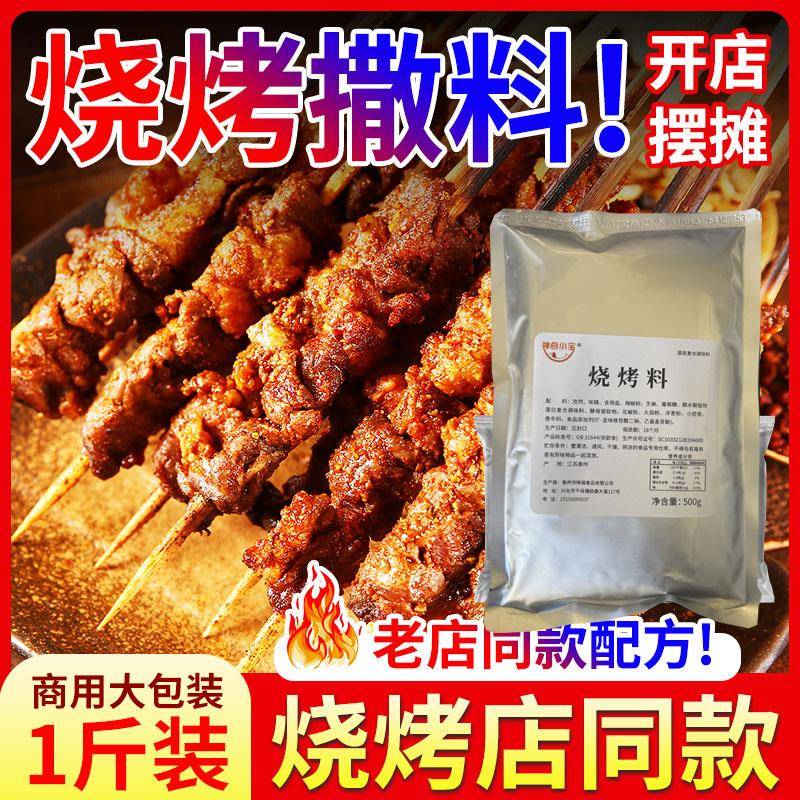 秘制商用烧烤撒料烧烤调料烧烤粉腌料烤面筋狼牙土豆料烧烤王500g