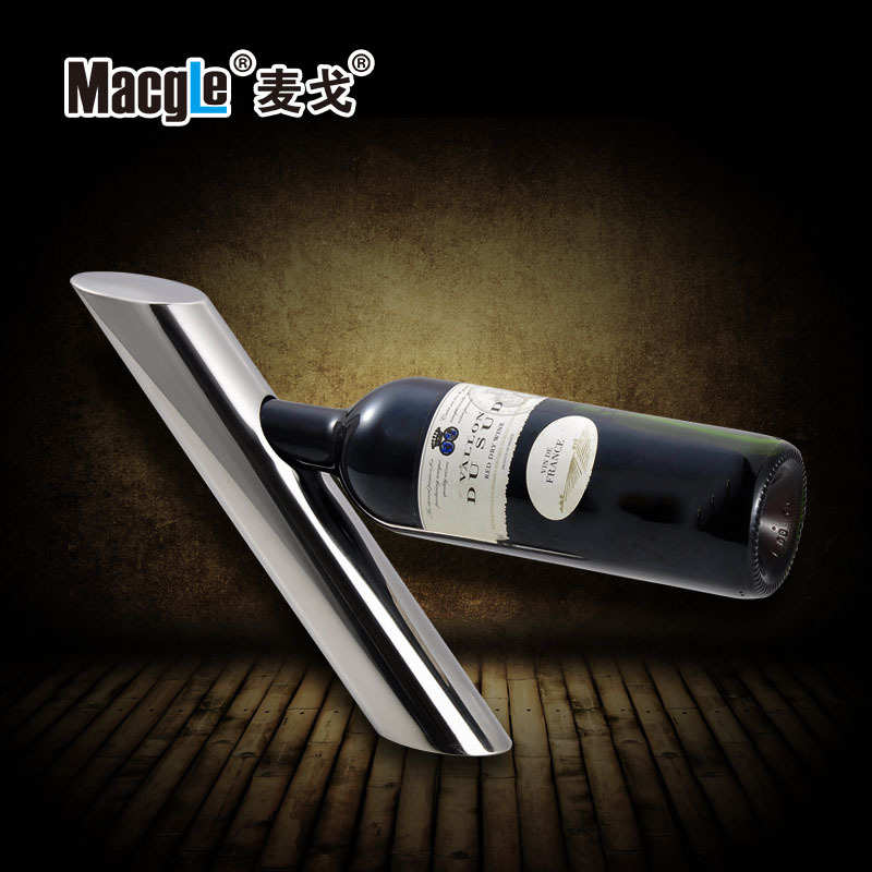 酒葡萄酒戈不锈钢 斜架架红酒 架架 管家居酒红酒摆设麦倾情架