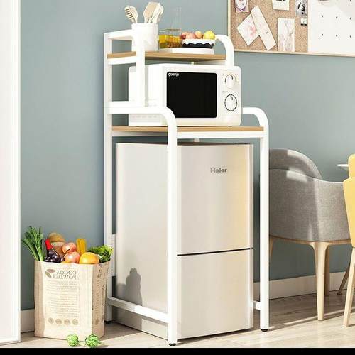 冰箱置物架落多功能放冰FWD箱上地方上面顶部厨房架子小冰柜储物