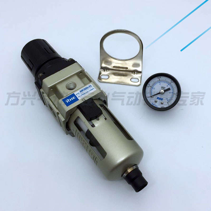 过滤器口径油水空气处理3- 分调压03分离器气源aw3000