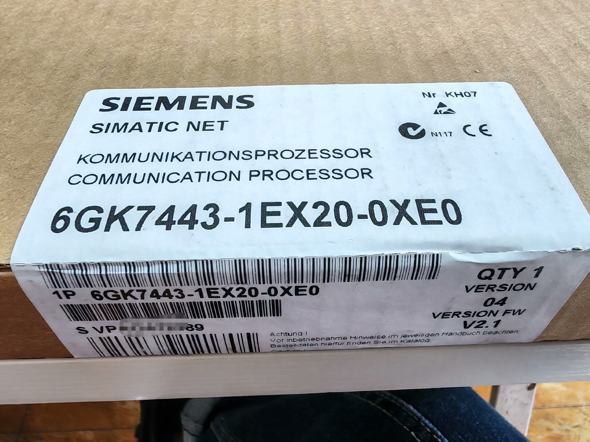西门子6GK7443-1EX20-0XE0