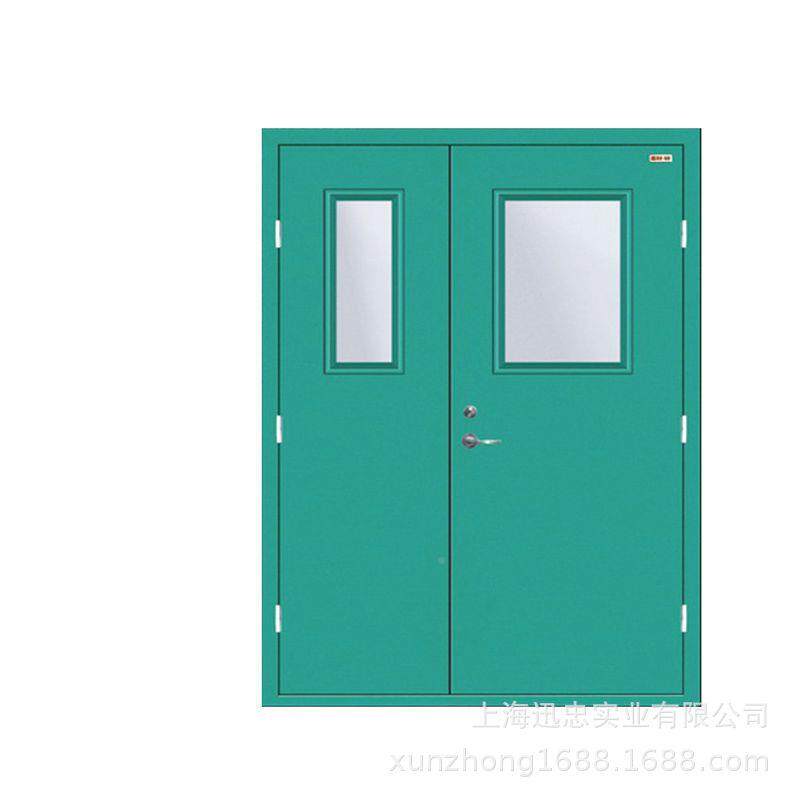 钢质防火玻门 /甲级防火/门带观察窗 对质开带璃防火逃GFM-152生
