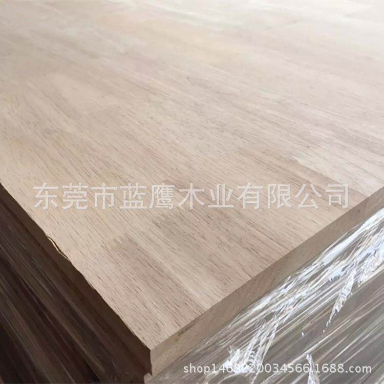 泰AVM国橡胶胶指接板18mm橡木柜门木板实台面板木门板免漆