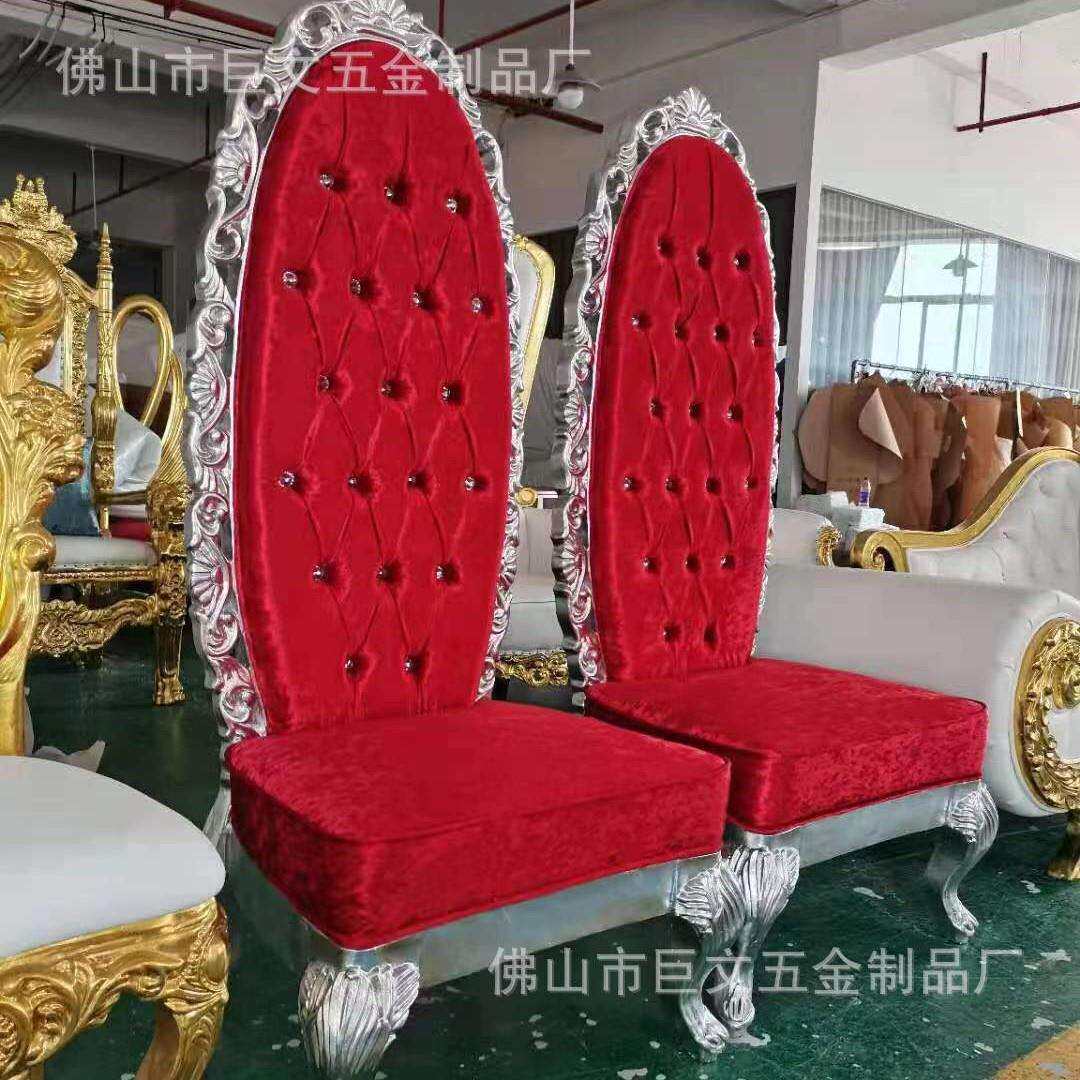 厂家直销婚礼高背椅酒店咖啡厅摄影棚多场景装饰椅活动现场布置批