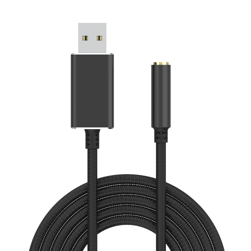 USB外置声卡手机耳机转换器线台式机电脑笔记本usb转3.5mm音频接