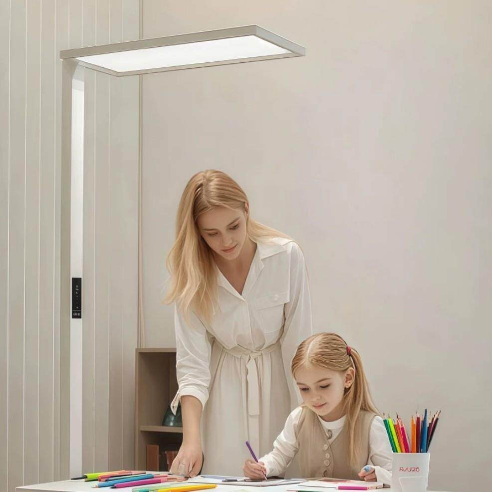 大路灯护眼灯学习专用学习灯全光谱儿童防近视落地台灯工作灯超亮