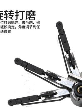 DL709RHM气动砂带机抛光0机风动打磨机研机磨砂轮机10*3-30mm