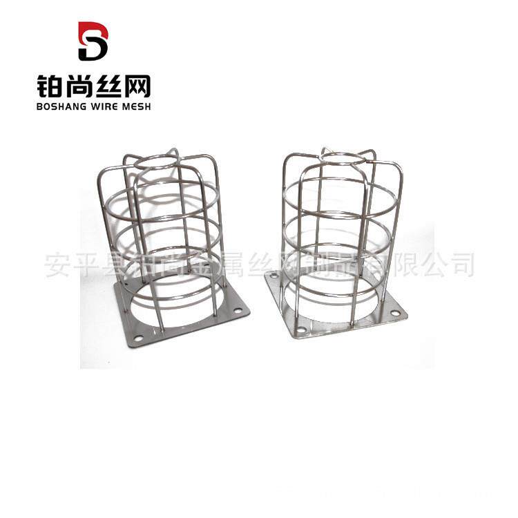 不锈钢灯罩 铁艺灯具网罩 烟雾报警器灯具铁丝网罩 防烫网灯罩