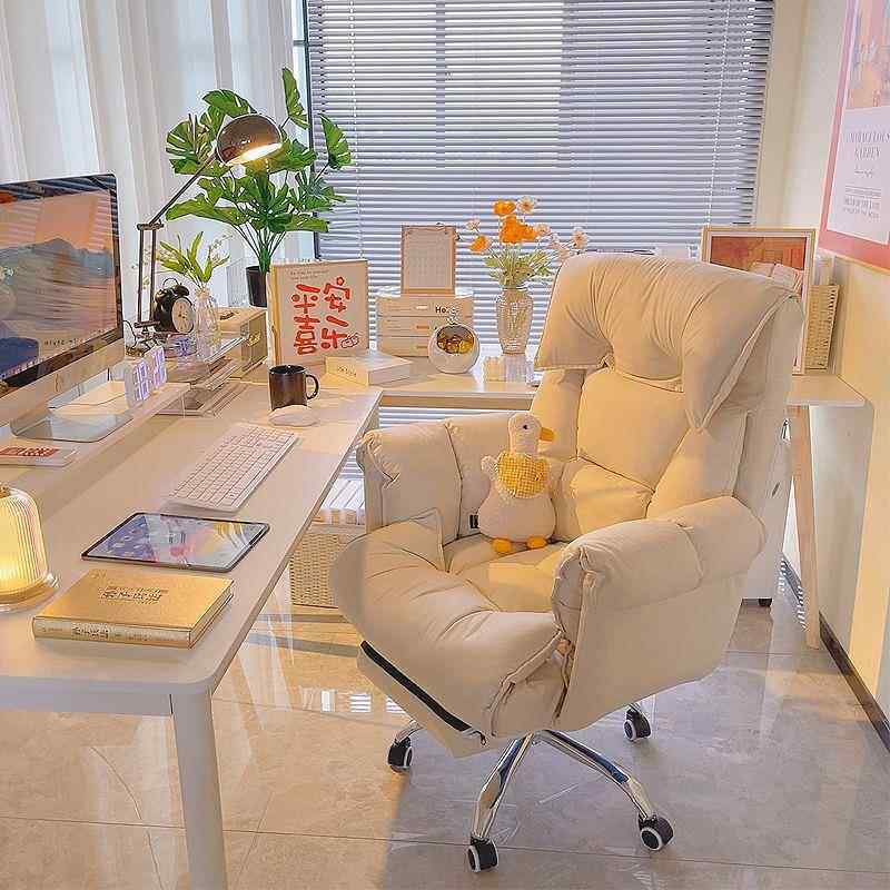 电脑椅家用电椅2345竞舒适久坐可升降宿座椅舍靠背椅子躺书桌学习