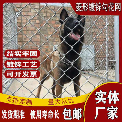 网养殖网圈地低碳钢隔离围栏鱼塘花圈地护栏网丝钢丝勾栅栏热镀锌