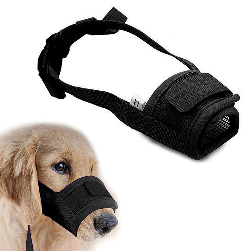 Adjustable Anti Barking Pet Dog Muzzle For Small Large Dogs2 - 实物图