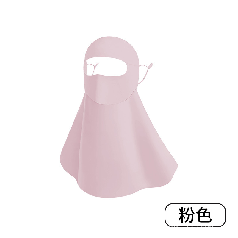 紫外线喝水防晒面罩基尼长款面罩