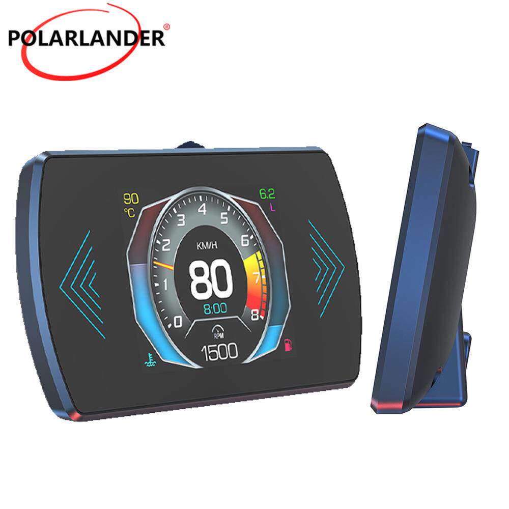 P12车载4.3in抬头显示器OBD2系统智能行车电脑 SZWY-4C3P12R210