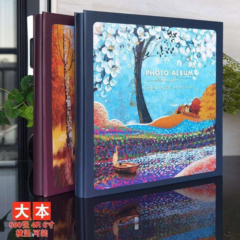 4R6寸相册本儿童宝宝旅行500张插页式家庭影集成长纪念插袋相簿图片