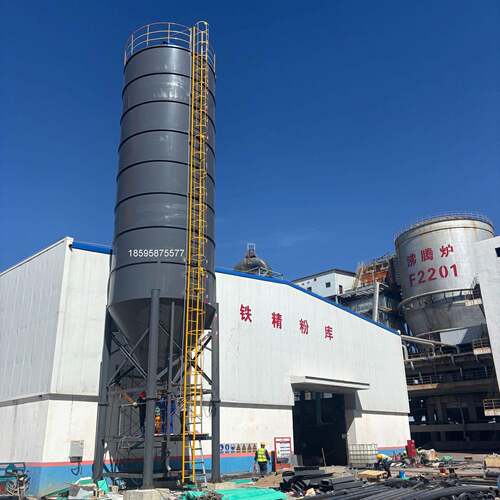 80立方石灰粉料仓石灰粉投加装设备活性碳料仓纯碱料仓