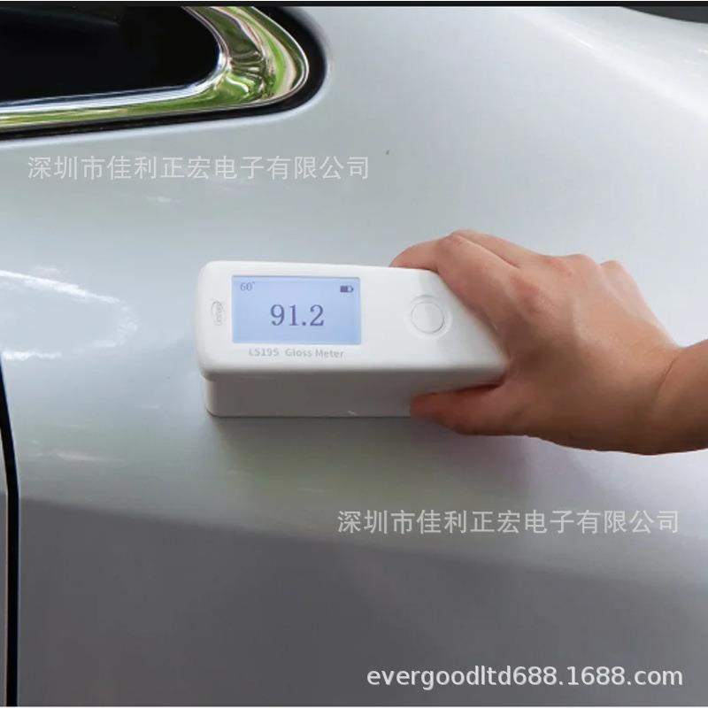 SL195高精油漆涂料光泽度度仪便三角度携油墨LS195塑料石材测光仪