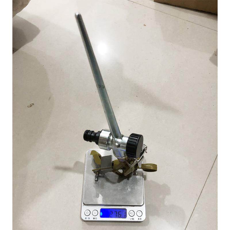 草坪喷灌喷头360度旋转洒水器锌合金园林自动降温农用摇臂喷水器
