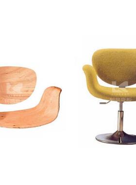 FC-D023 意式极简现代家用舒适北欧轻奢风餐椅弯曲胶合板弯板