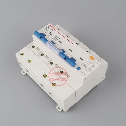 三相电漏电保护器空气开关DZ47LE4P100A漏保