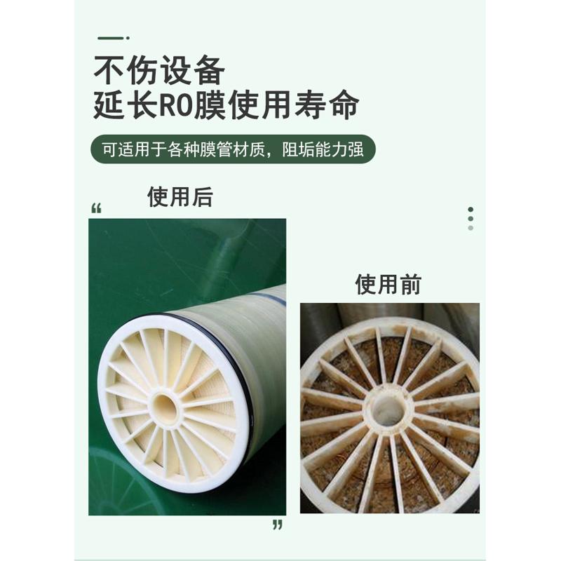 阻除垢清洗垢剂膜阻ro剂设备剂 垢食品级反渗透剂专用液体阻垢