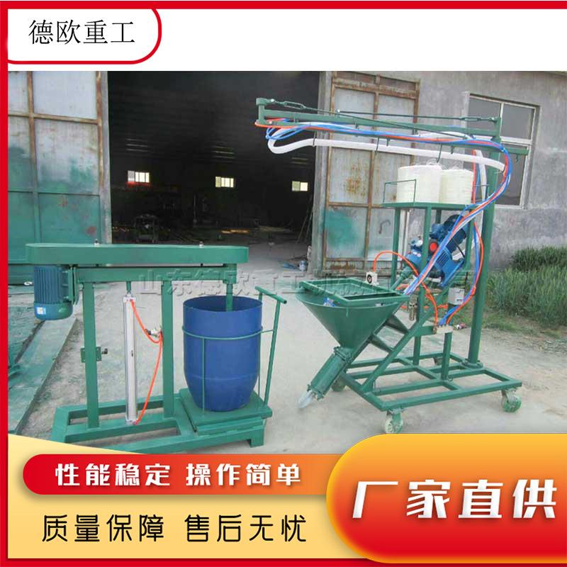 玻璃纤维丝水泥砂浆喷涂设备 80型螺杆式GRC喷浆机 建筑施工设备