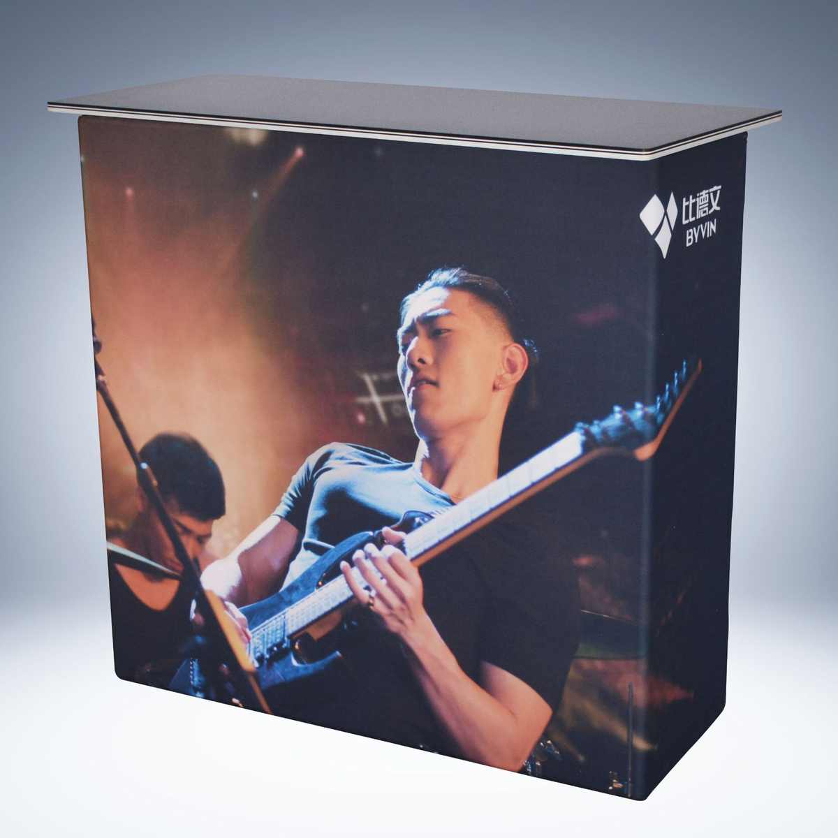 厂家直销快幕布秀前台 圆管前台促销台 试吃台