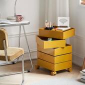 北车欧可移动旋转杂志i收纳物柜ns网红床头柜家用小推客储厅沙发