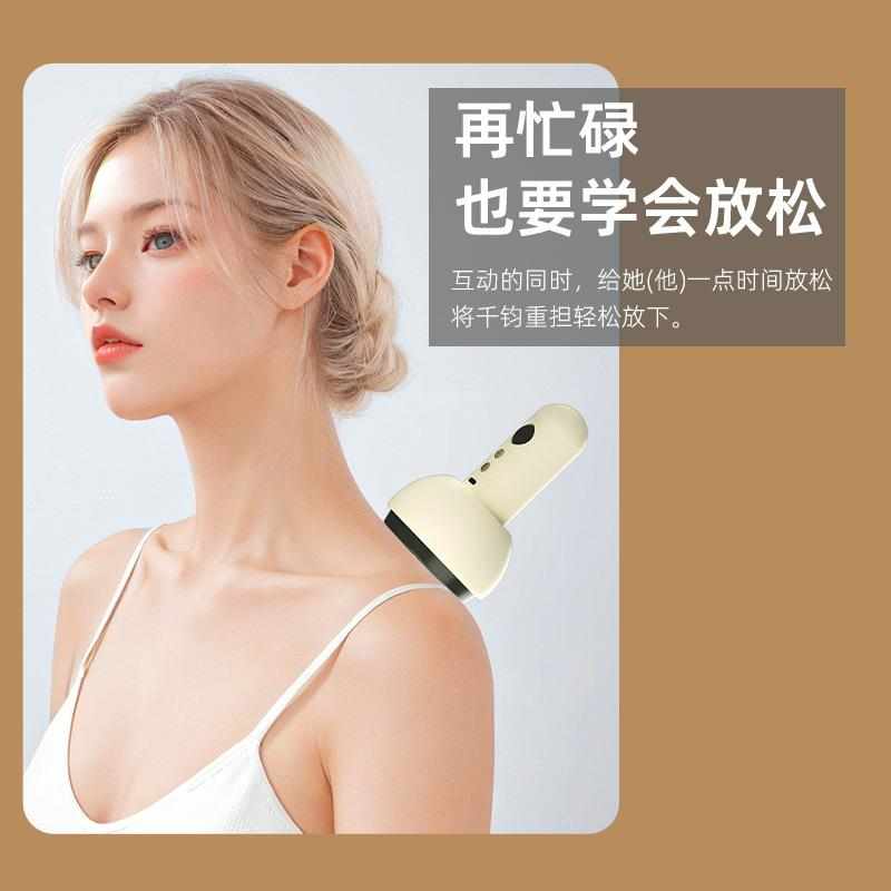 电动经络刷全身通用按摩疏通神器刮痧仪器刷肚子揉腹腿部带脉筋络