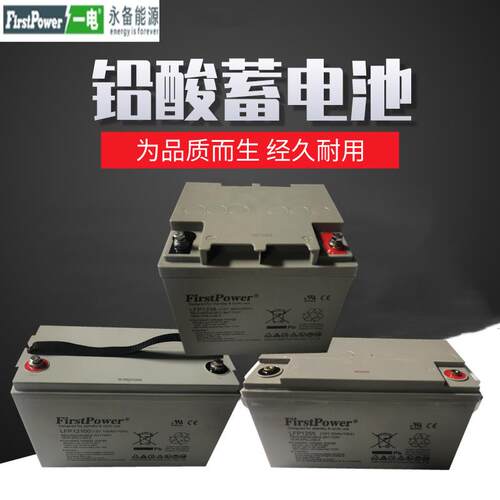 FirstPower一电蓄电池LFP/FP12V100AH 120A80A65AH38A24A17A7AH
