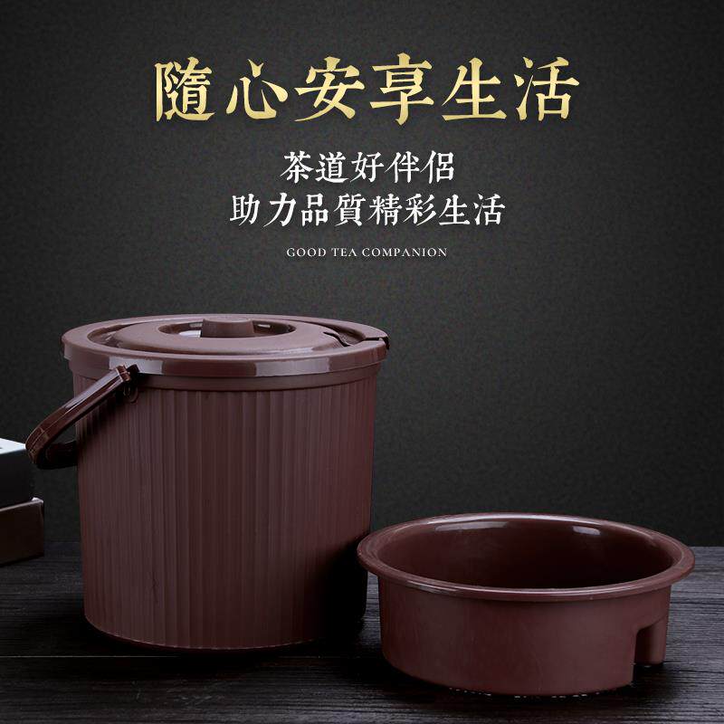 茶桶茶渣桶垃圾分离过滤排水桶茶台废水桶功夫茶具配件茶道茶北秦