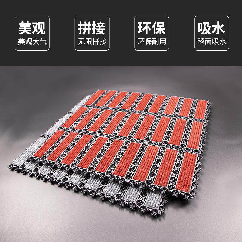 室外楼梯台防滑地垫踏步阶镂冬天户外下门雪地垫LB毯面入户口空除