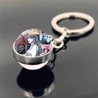 Taylor Swift Keychain pop album pendant keychain pendant