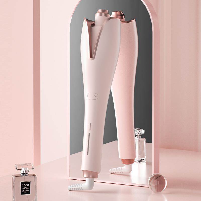 源头厂家自动卷发棒懒人卷发电动旋转烫头发器大卷大波浪女不伤发