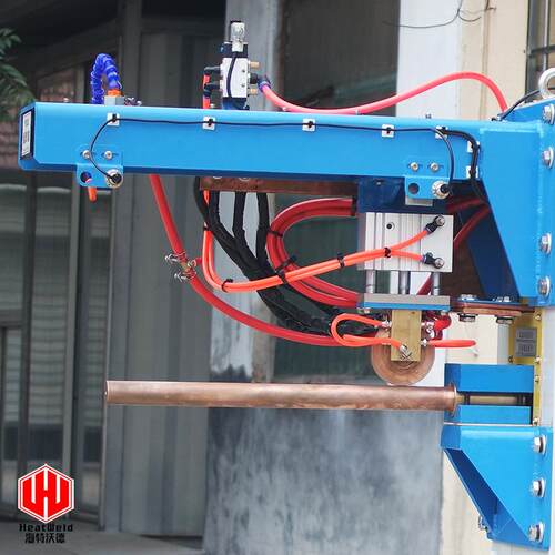 新乡直缝焊机定制全自动过滤网滤芯焊接设备走轮式气动直缝滚焊机